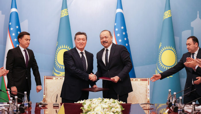 Президенты Казахстана и Узбекистана