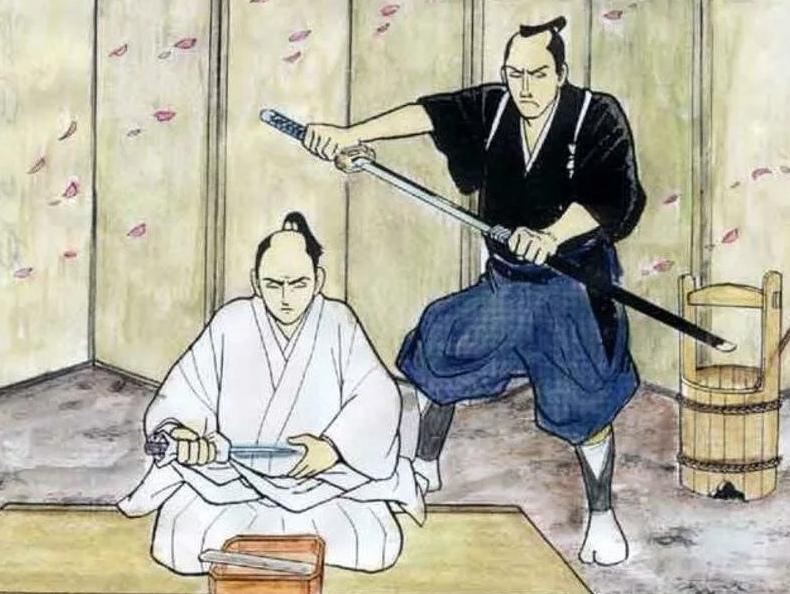 Японский самурай Сеппуку