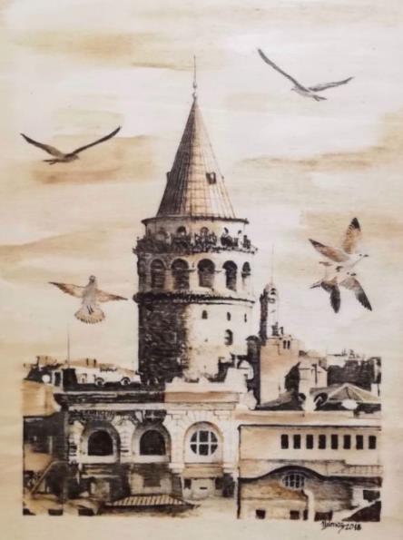 Галатская башня (Галата Куреши) в Стамбуле