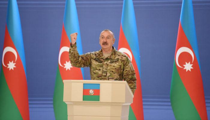 Командующий - генерал - Ильхам Алиев
