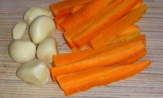 Морковь и чеснок