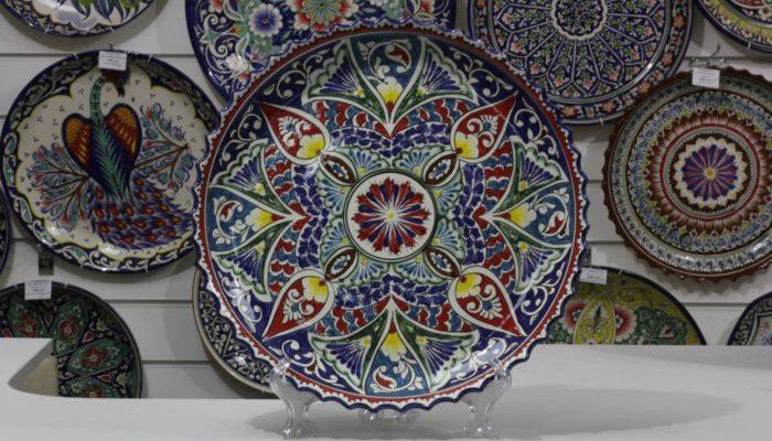 Большая узбекская тарелка