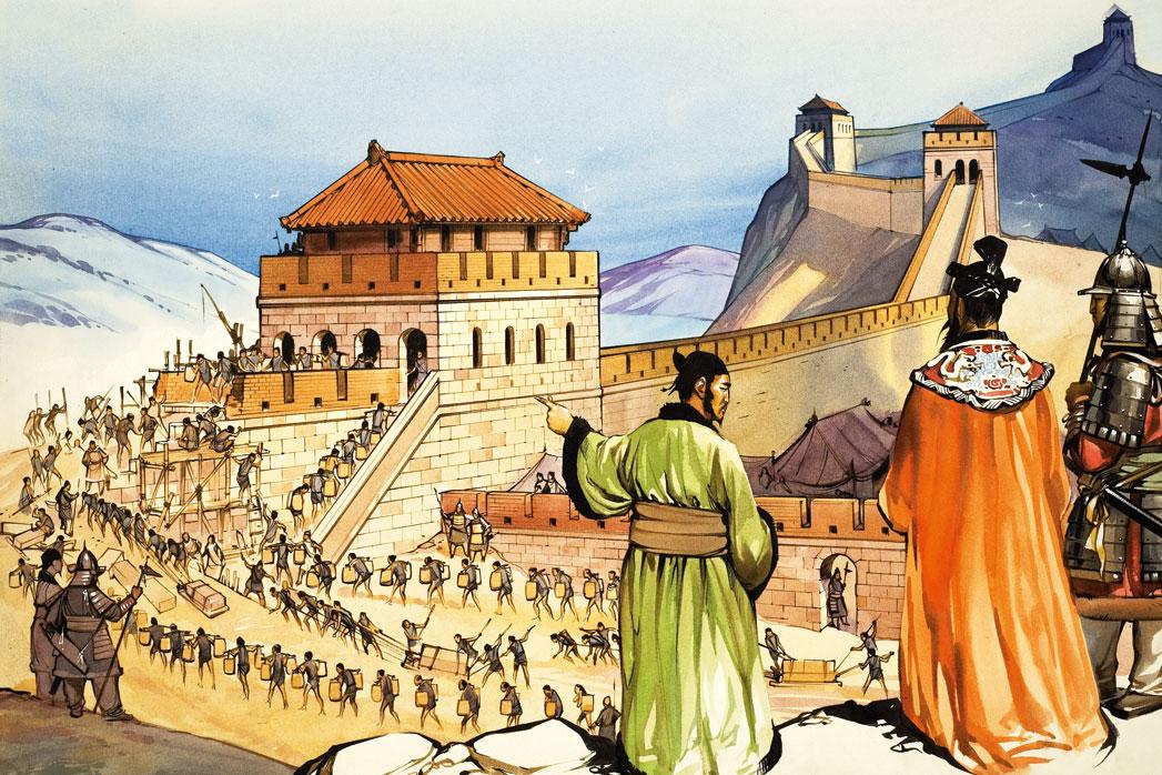 Как была построена Великая китайская стена