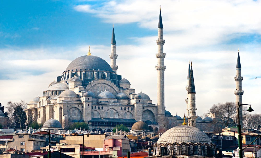 Мечеть Сулеймание в Стамбуле.